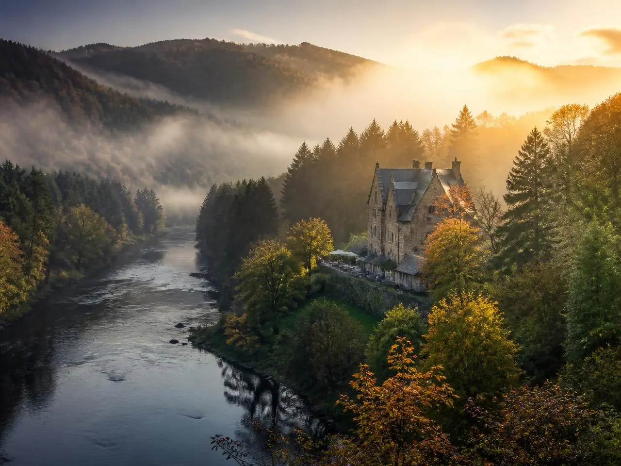 Forests and valleys